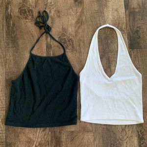 Brandy melville halter top bundle!